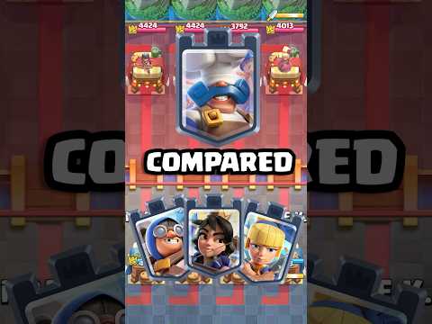 Royal Chef 👨‍🍳🥞 Compared to Other Tower Troops #clashroyale #shorts #royalchef