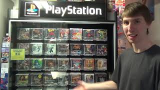 My PlayStation Game Display Cabinet