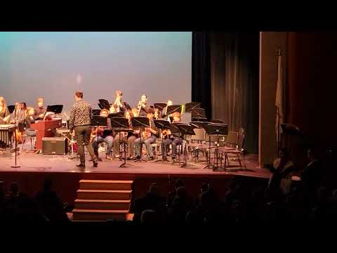 WNHS Jazz Band playing Downtown Tango (Rick Hirsch)