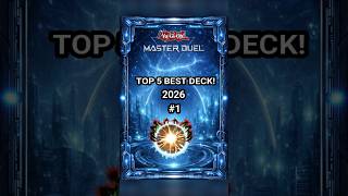 TOP! 5 Best Deck Master Duel with Deck Profile! #1 #shorts