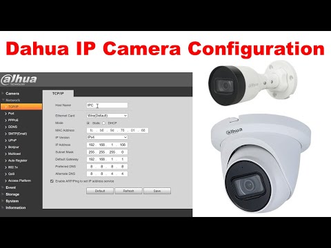 How To Configure DAHUA IP Camera On PC/Laptop