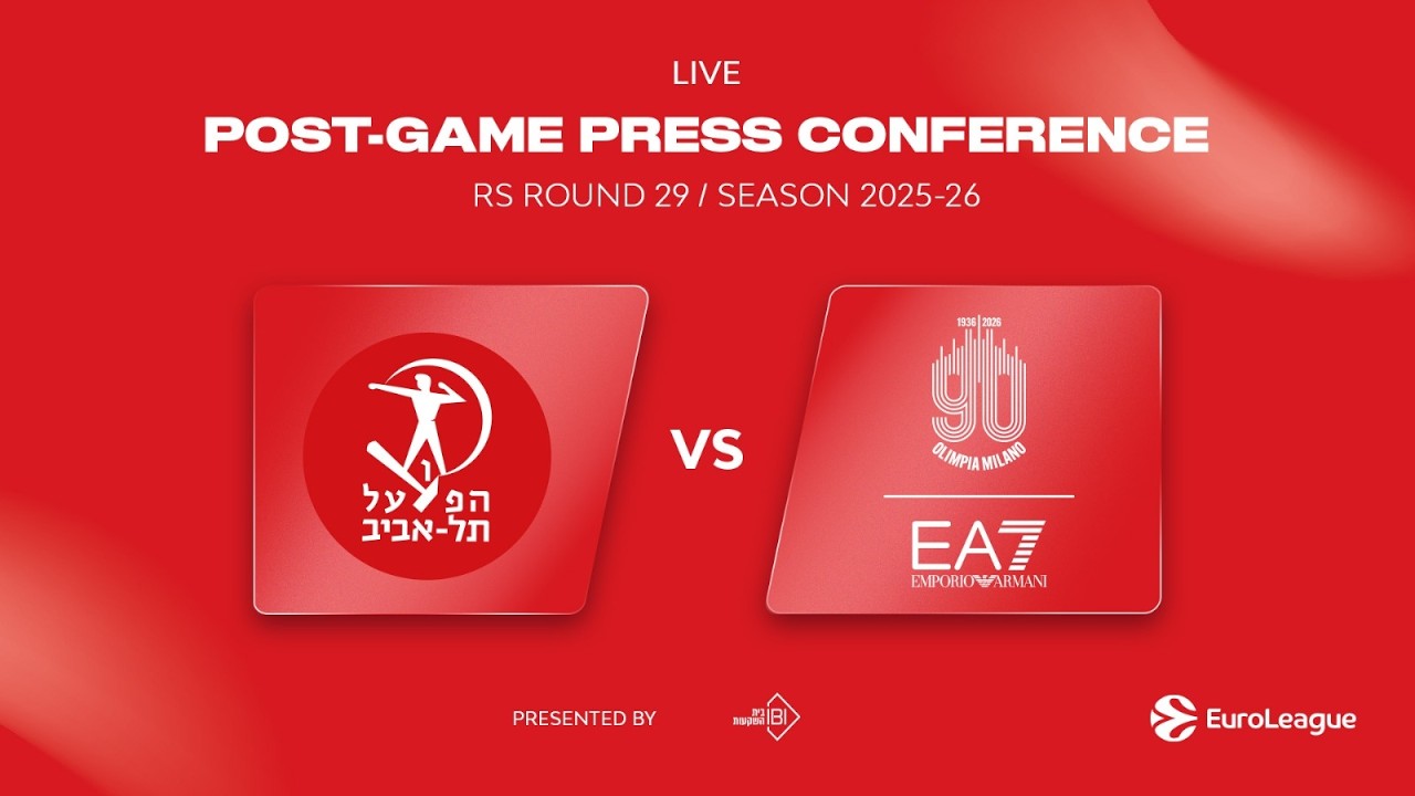 Post game press conference | Hapoel IBI Tel Aviv - EA7 Emporio Armani Milan