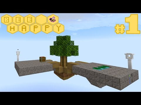 Beeutiful Beeginning | BeeHappy #1 [Minecraft Modpack]