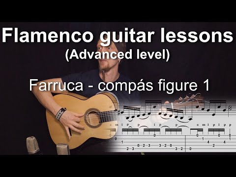 Flamenco guitar lessons - Advanced level - Farruca compás figure 1
