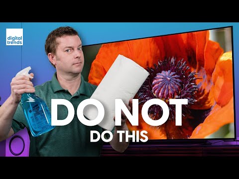 Don’t Make These Mistakes While Cleaning Your TV Screen