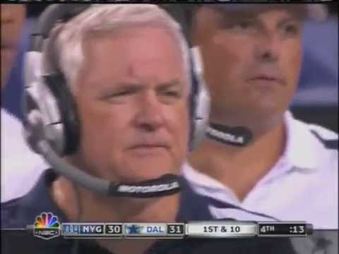 NY Giants Game Winning Drives - 2009 vs Cowboys
