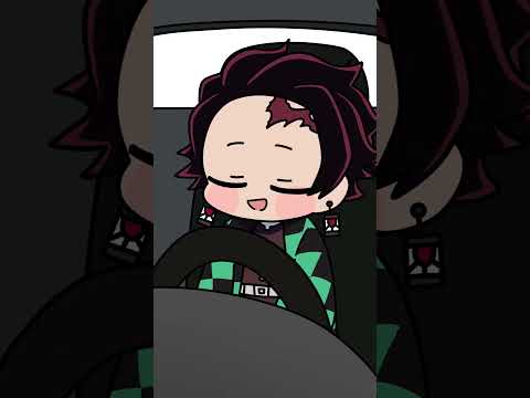 Why’s he punching my window? I Guy Punching Car Window Meme - Kimetsu no Yaiba animation