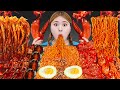 SPICY SEAFOOD BOIL MUKBANG 매운 해물 한판 먹방 모음! OCTOPUS&ENOKI MUSHROOM&NOODLES EATING SOUNDS | HIU 하이