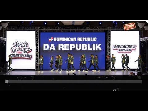 Da Republik - Dominican Republic | MegaCrew | 2024 World Hip Hop Dance Championship Semifinals