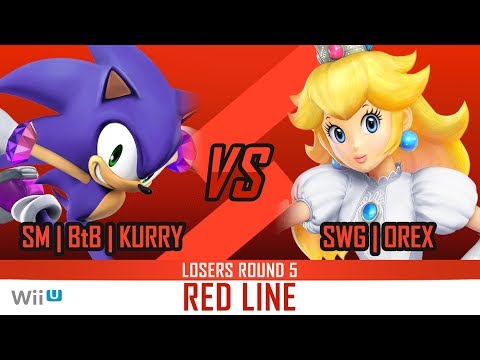 Red Line Smash 37 - SM | BtB | Kurry (Sonic) Vs. SWG | Orex (Peach)
