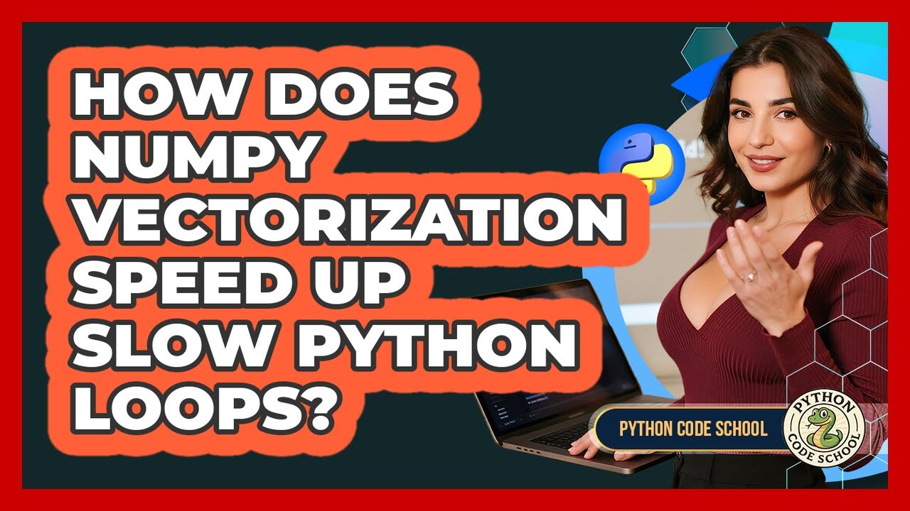 How Does NumPy Vectorization Speed Up Slow Python Loops? - Python Code School