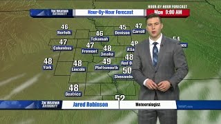 See Jared Robinson's Full Forecast at http://www.wowt.com/weather