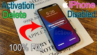 iPhone Is Disabled ✅ With Unlock iCloud Activation!! Without iTunes or PC 🙀 Special For 2022 ✔️