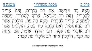 מסכת מכשירין פרק ב משנה ח