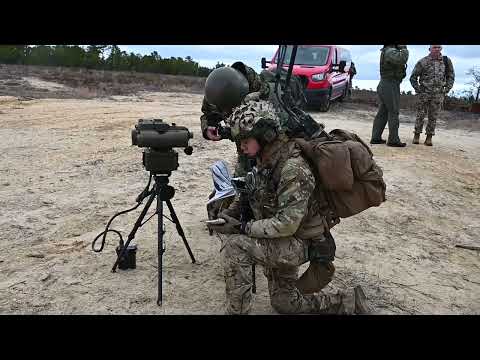 Bosnian JTAC's Training at Warren Grove Range, NJ