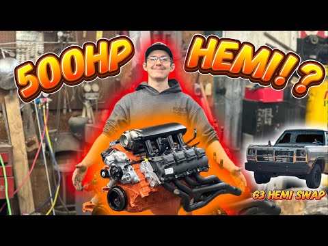 500 HP 5.7 Hemi Build! (Gen3 Hemi Swap 1st Gen Dodge Ram Pt.3)