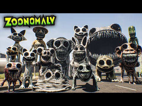 Zoonomaly - MONSTERS Size ComparIson