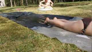 Homemade Slip and Slide (Those Dancing Days - Fuckarias)