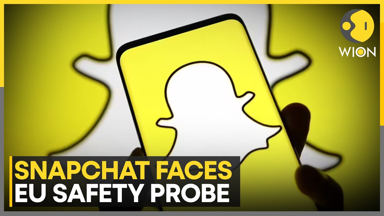 Snapchat Under EU Investigation Over Child Safety and Illegal Sales | WION