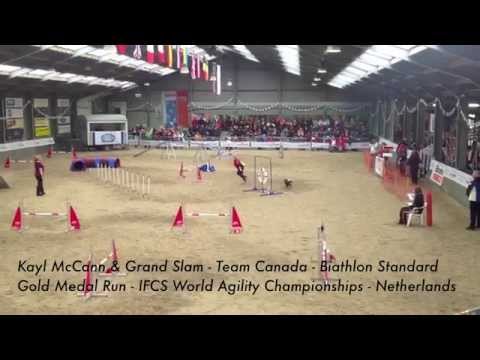 Kayl McCann with Grand Slam & Funkee Monkee