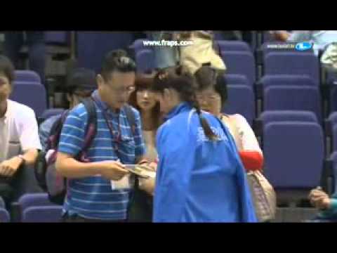 Jovana with Japanese fanclub in WGP 2013