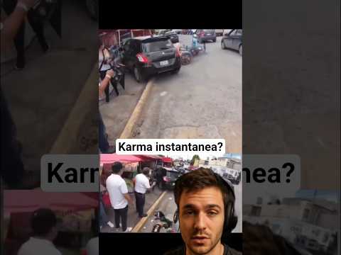 quiso tumbarlo pero le salió mal... #moto #short