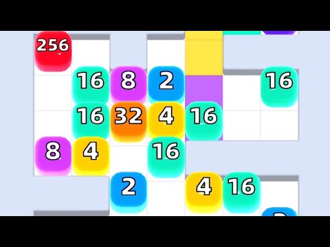Jelly 2048 Numbers Tap Merge! Max Level 19-24 Gameplay Part 3