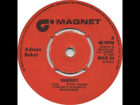 UK New Entry 1975 (170) Adrian Baker And The Tonics - Sherry