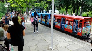 Детската железница в Кърджали се радва на интереса на туристически групи от други градове