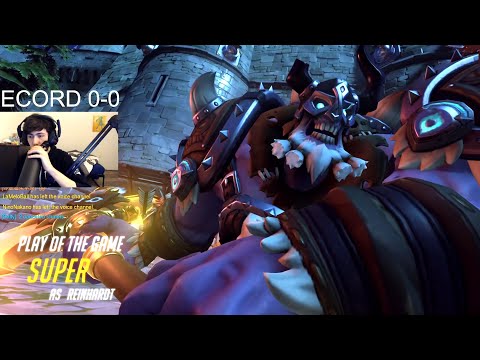 Super Insane Reinhardt Gameplay - POTG! [ Overwatch Season 30 Top 500 ]