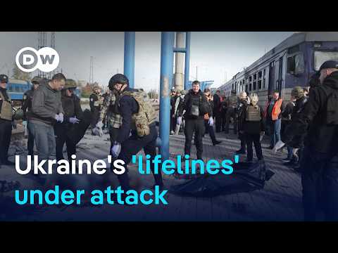 Russia hits Dnipro station as Ukraine warns of new strikes | DW News