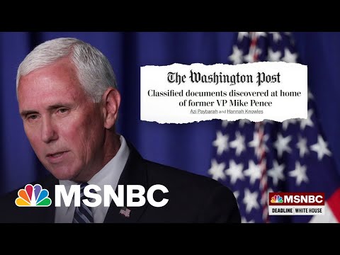 ‘Small number’ of classified documents found at fmr. VP Pence’s home
