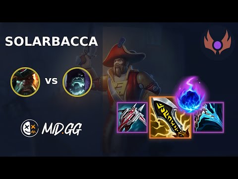MID.GG: [ solarbacca ] Gangplank TOP vs Yorick | NA MASTER | LOL Season 2025