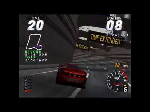 Rave Racer (Namco System 22) - City Course