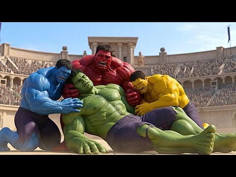 HULK Was Defeated In The Arena, Now His Younger Brothers Arrive And Combine Their Powers...| Team Up