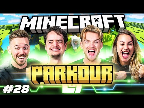 Legends of Gaming NL -  MINECRAFT PARKOUR with Stefan, Don, Slotta and Puck |  LOGS7 |  #28