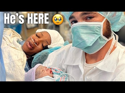 EMOTIONAL Birth Vlog ❤️‍🩹| Induced at 37 Weeks + Emergency C-Section (Our Raw Story)