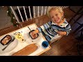 3 Year Old Tydus MAKES DINNER FOR A GIRL