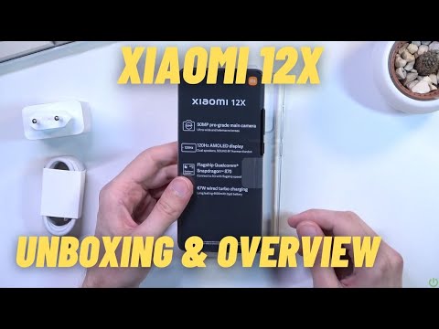 Xiaomi 12X Unboxing - better than Samsung Galaxy S22?