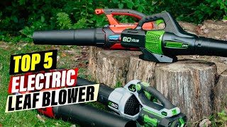 Electric Leaf Blower : Which are the Best Electric Leaf Blow