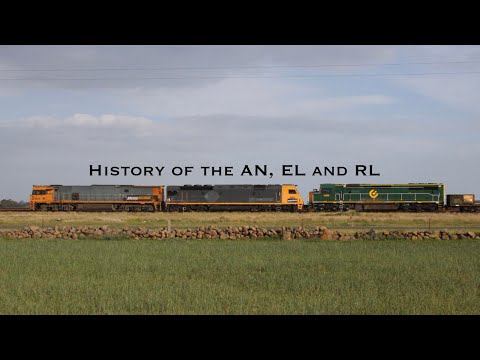 History of the AN, EL and RL class locomotives