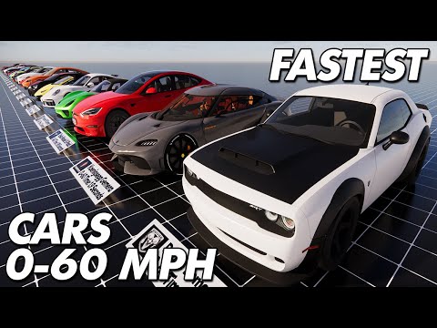 Fastest Production Cars 0-60