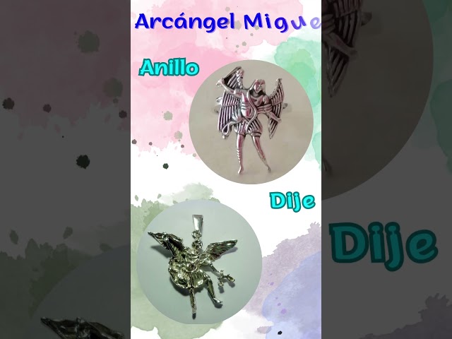 Vídeo relacionado con EUEAVAN Arcángel Gabriel Collar Amuleto de Protección Collar Ángel Guardián Medalla Arcángel Miguel Colgante Salomón Insignia Arcángel Santo Joyas para Hombre, M, Acero inoxidable, No es una piedra