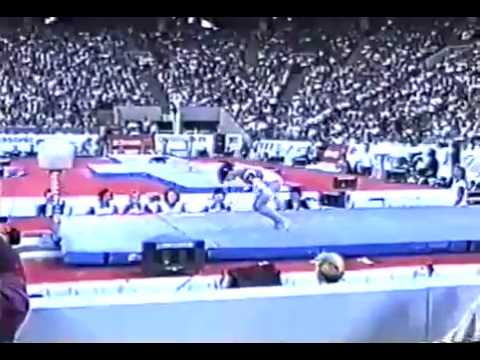 3rd Team ROM Christina Bontas V   1991 World Gymnastics Championships 9 950