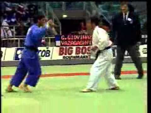 JUDO 1996 European Championships: Girolamo Giovinazzo (ITA) - Giorgi Vazagashvili (GEO)