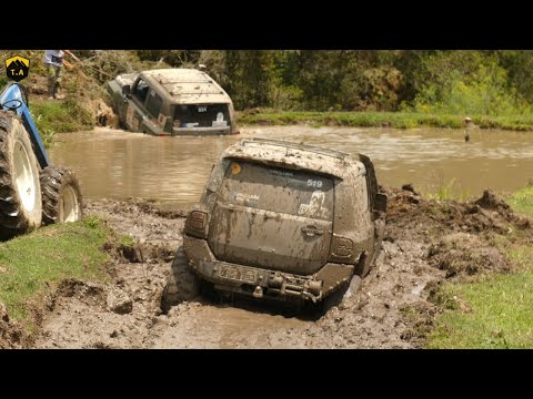 Transcatarina - Gravatal - Dia 3 - LAMA SEM FIM - Troller Novo, Toyota, Willys e Samurai
