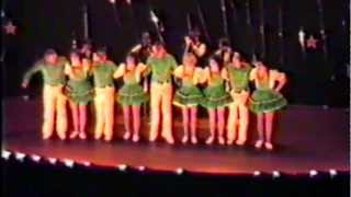 Fiddle Music with Clogging - Katy Hill - Randall Franks & Dixie Express Cloggers.wmv