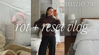 ROT & RESET with me 🐀🧼 post-travel routine + creating a life you love coming home to (VLOGMAS DAY 2)