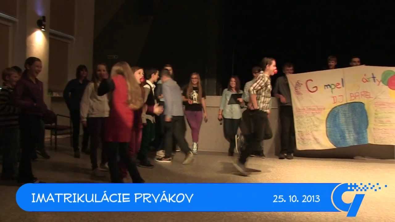 Imatrikulácie prvákov