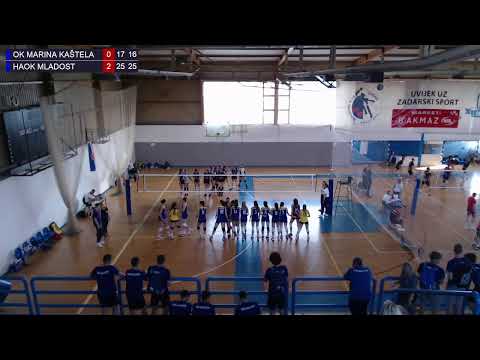 27.5.2022., PH KADETKINJE, GRUPA B, OK MARINA KAŠTELA - HAOK MLADOST